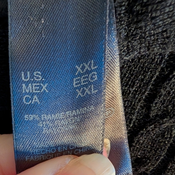 Men's Black Sweater - Picture 3 of 5